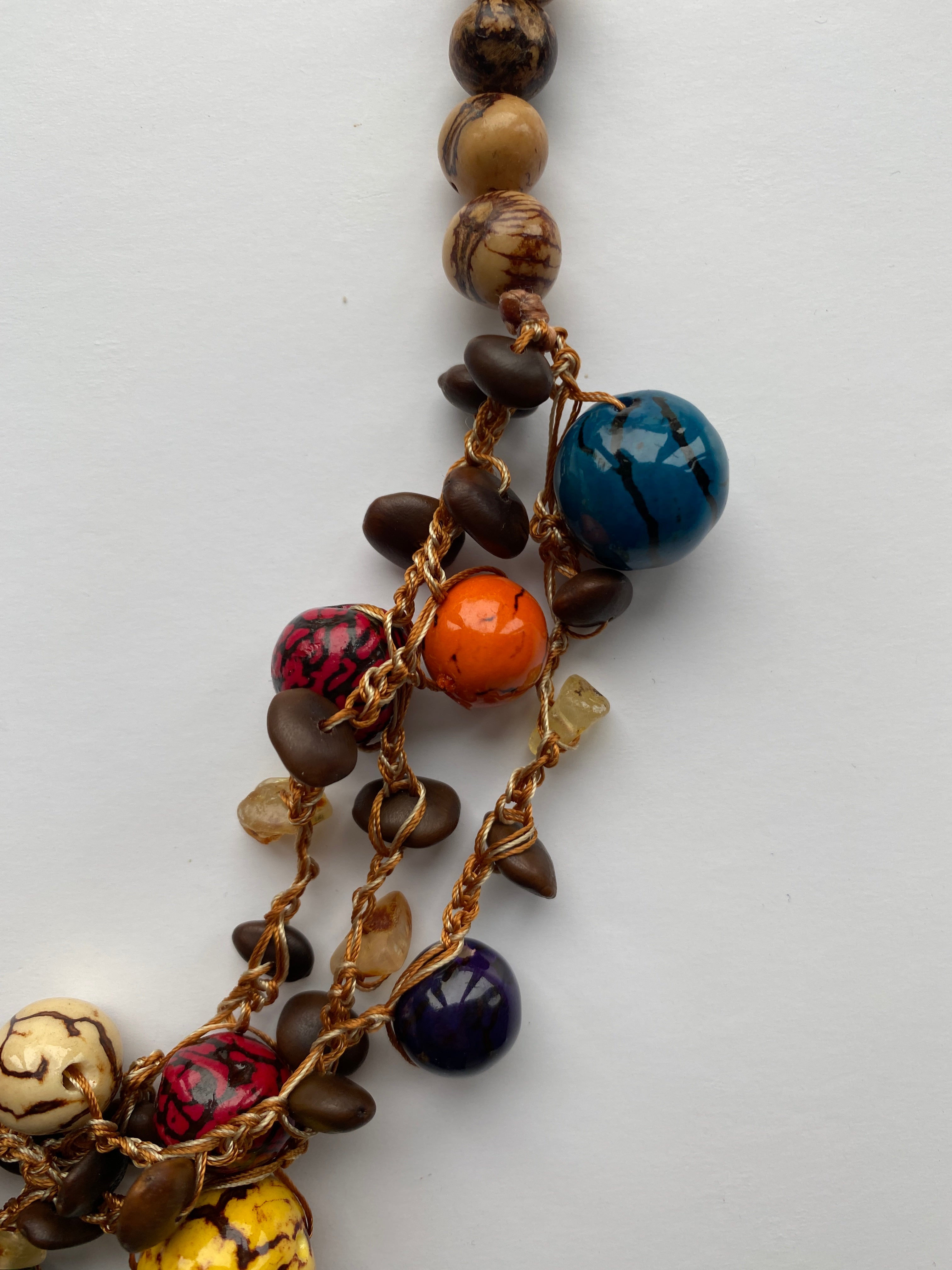 Multicolour Seeds Necklace